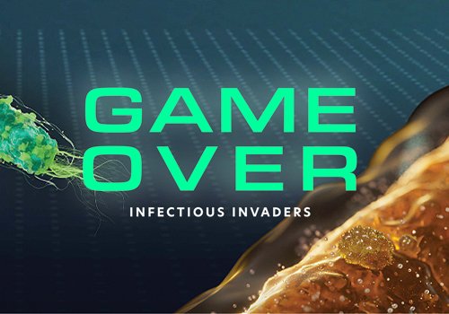 TITAN Health Awards Winner -  Game Over for Infectious Invaders	 By Fingerpaint Marketing