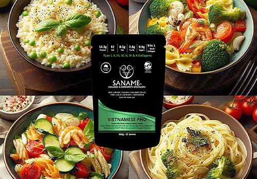 TITAN Health Awards Winner -  Health Care Products-The Future of Functional Food is SANAME By SANAME - Performance & Immunity Multi-Collagens, Bone Broths & Soups