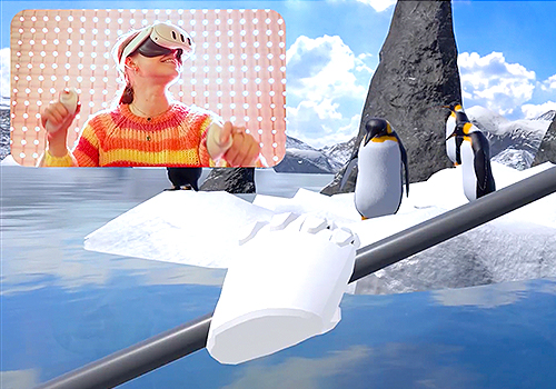 TITAN Health Awards Winner -  Oncology Kayaking Virtual Reality Experience By Random42 Scientific Communication