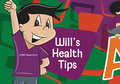 TITAN Health Awards Winner -  UPMC Health Plan Mascot Health and Wellness Social Media Carousel By UPMC Health Plan, Insurance Services Division