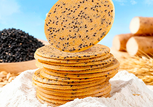 TITAN Health Awards Winner -  Sugar-Free Iron Stick Yam and Black Sesame Cracker By GDICC