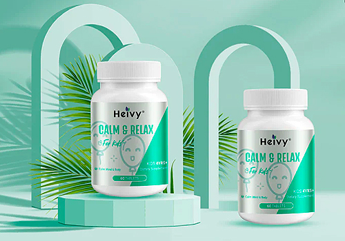 TITAN Health Awards Winner -  Heivy Magnesium Calm Tablet for Kids By Felicific Inc