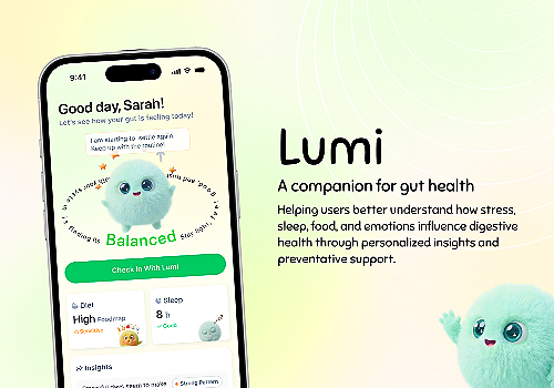 TITAN Health Awards Winner -  Lumi - Digestive AI Health Companion By Yumei Feng