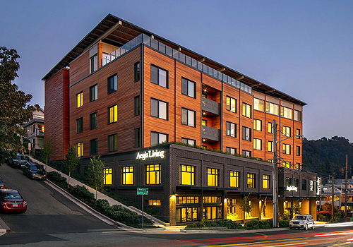 Aegis Living Lake Union- Architectural Design, Healthcare Awards Winner