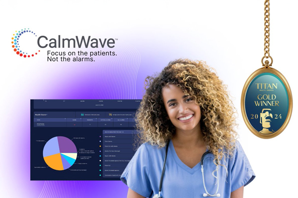 CalmWave been honored with two gold TITANHealthAwards: 'Most Innovative Solution for a Healthcare Wicked Problem' & 'Innovation of the Year'!