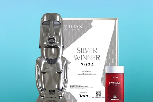 TITAN Health Awards News: LAIFE OVAREVIVE has achieved remarkable success! 