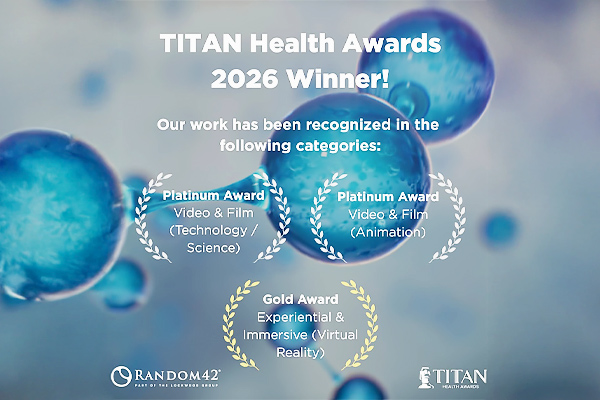 TITAN Health Awards News: Random42 Celebrates Three TITAN Health Awards Wins in Medical Animation and VR